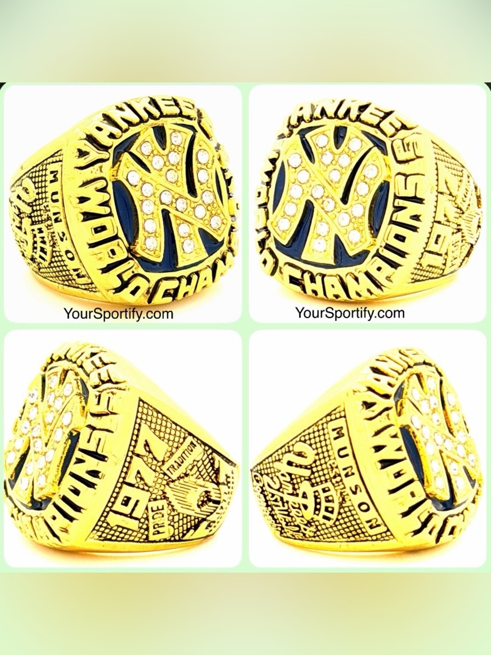 MLB / 1977 New York Yankees World Series championship ring